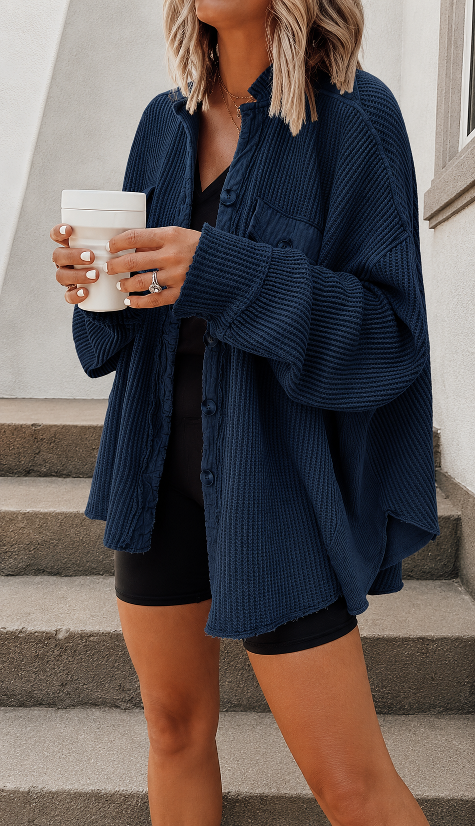Blouse à Maille Texturée