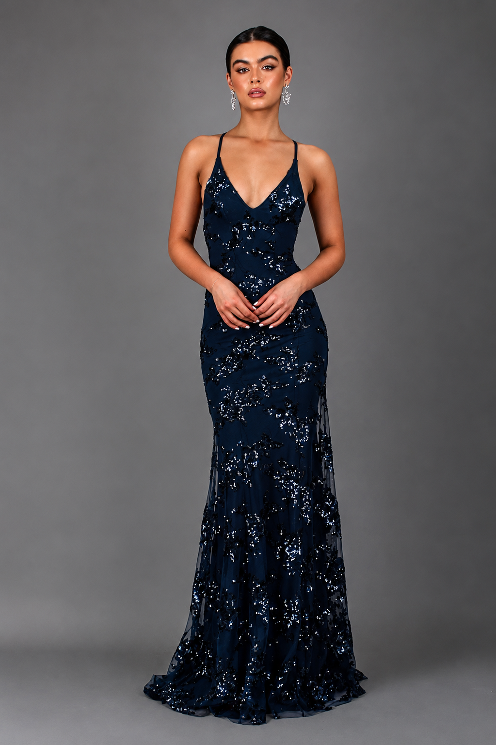 Robe Longue à Paillettes