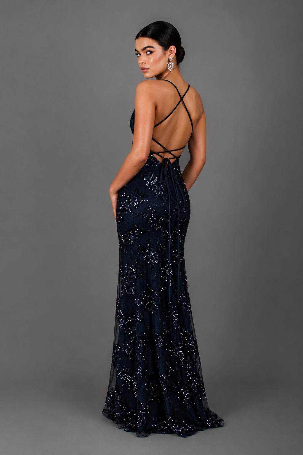 Robe Longue à Paillettes