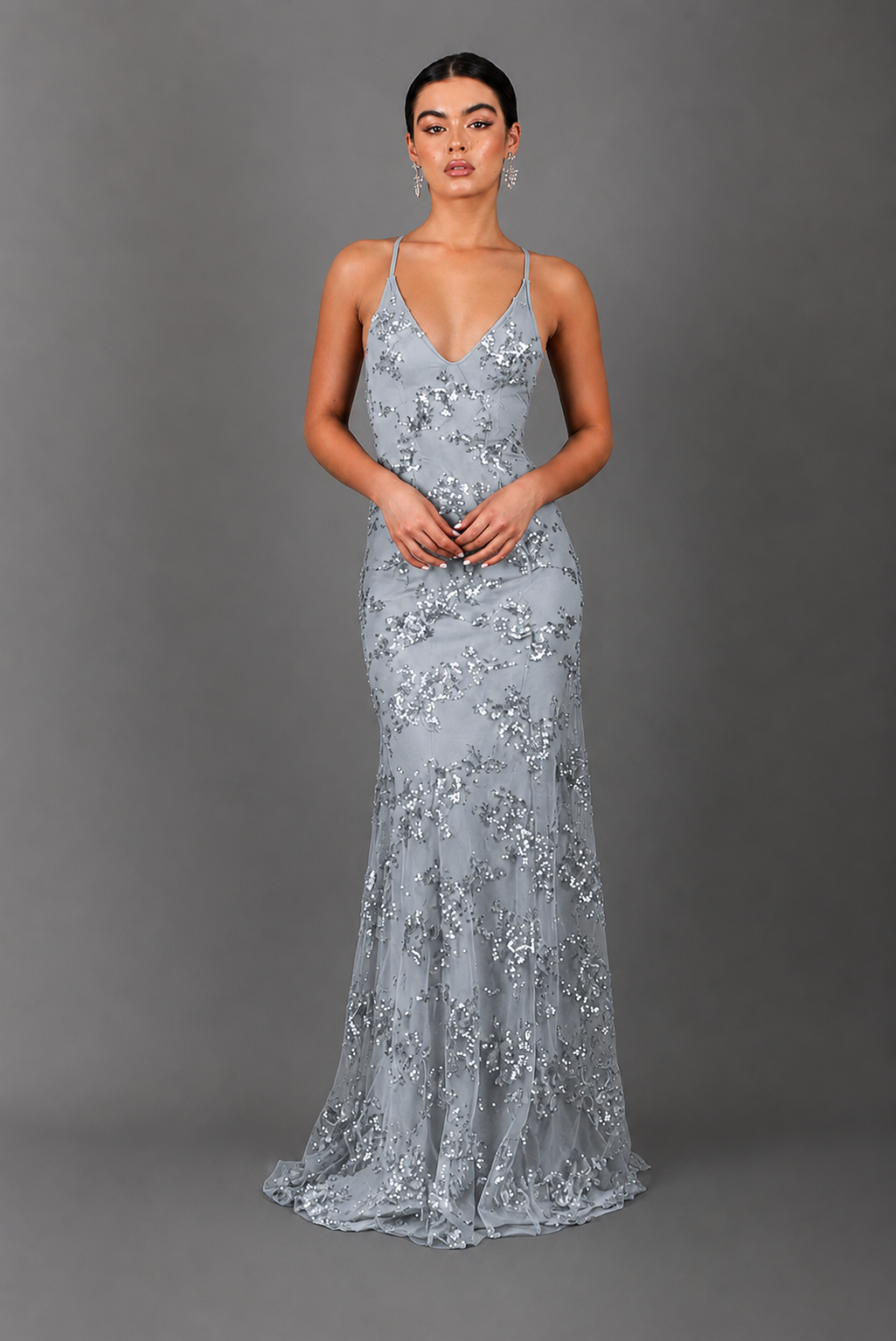 Robe Longue à Paillettes